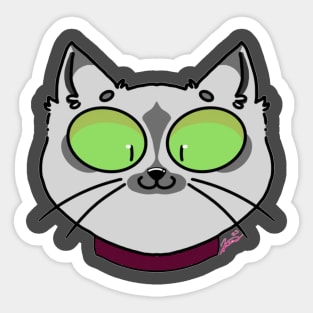 Big Eyed Catto Sticker